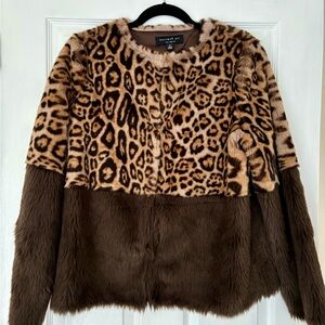 Current Air Los Angeles Faux Fur Jacket